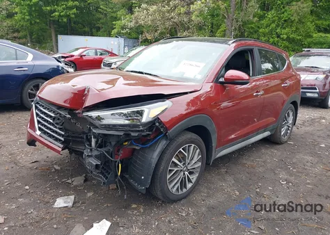 2020 Hyundai Tucson Ultimate из США, поврежденный, VIN KM8J3CAL4LU167900